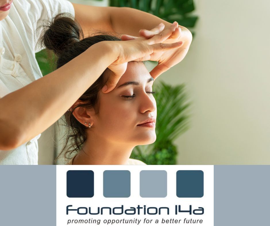 Intensive Holisitc and Beauty Therapy Courses - a lady receiving an Indian Head Massage